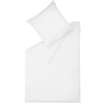 Постельное белье из коллекции SCHNER WOHNEN» Чистый размер. 135х200, 155х220 или 200х200 см», постельное белье из хлопка сатинового качества, однотонное постельное белье Schner Wohnen-Kollektion, цвет wei/offwhite/white