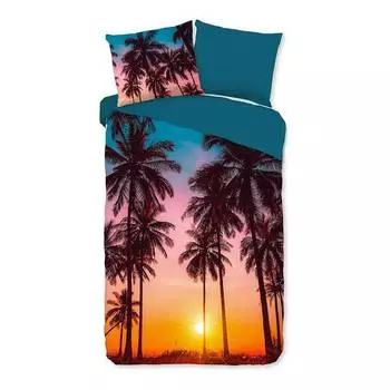 Постельное белье из микрофибры бора бора Pure, синий