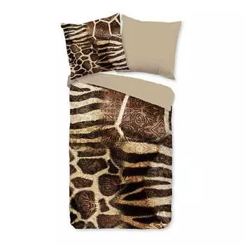 Постельное белье из микрофибры kinga Pure, коричневый