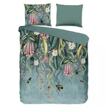 Постельное белье из микрофибры миста Pure, зеленый