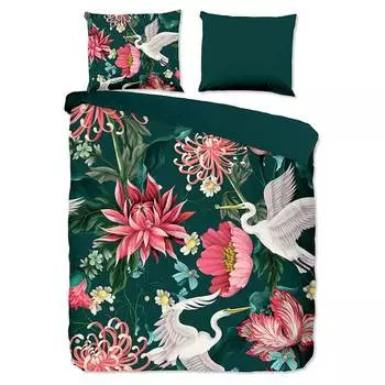 Постельное белье из микрофибры telse Pure, зеленый