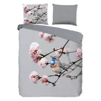 Постельное белье из микрофибры юл Pure, серый