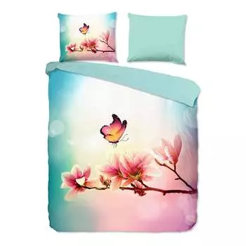 Постельное белье из микрофибры юни Pure, бирюзовый