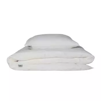 Постельное белье из муслина Eliane Off-White 240х220 см 80х80 см hutch&putch