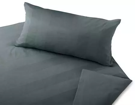 Постельное белье из органического сатина Cotonea Комплект Superbe color ink i082 размер 155х220+80х80 см