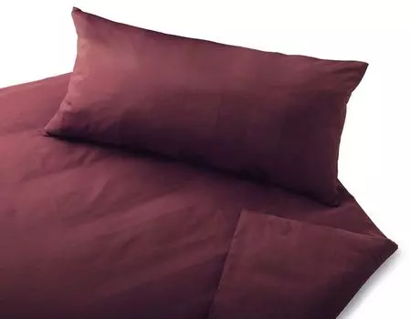 Постельное белье из органического сатина Cotonea Комплект Superbe цвет тик i087 размер 200x200 + 2x 40x80 см