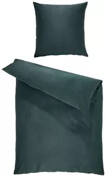 Постельное белье из сатина Bio:Vio, зеленый