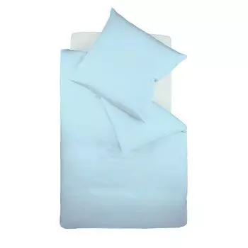 Постельное белье из сатина fleuresse цвет 200х220 см + 2 шт. 80х80 см бирюзовый