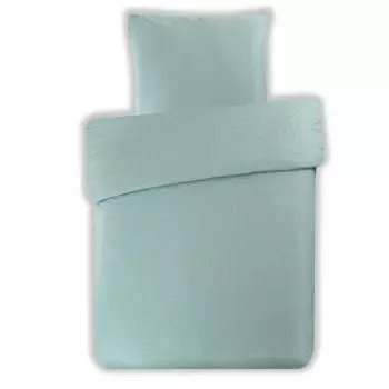 Постельное белье из сирсакера из микрофибры простой структуры 2 шт. 4 шт 135х200 80х80 Мятный: 2 шт aboutyourhome-shop