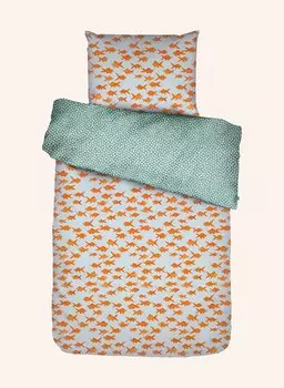 Постельное белье изысканное Essenza, синий