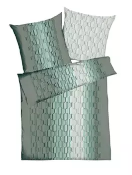 Постельное белье JACK 2 tlg Feinbiber 135x200cm Sienna, цвет smaragd
