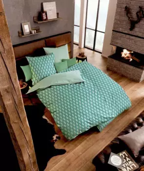 Постельное белье Jack, бирюзовый