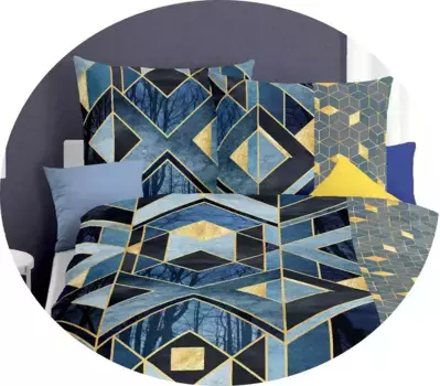 Постельное белье Jack, синий