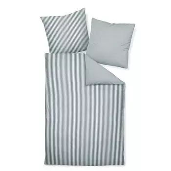 Постельное белье Janine благородное фланелевое Chinchilla S 78060 наволочка одинарная 40x80 см серебро Original Janine