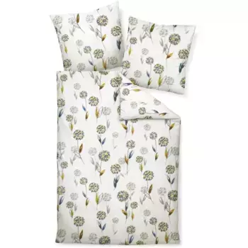 Постельное белье Janine «DAVOS65150 07», на молнии, цвет gelbgold blau