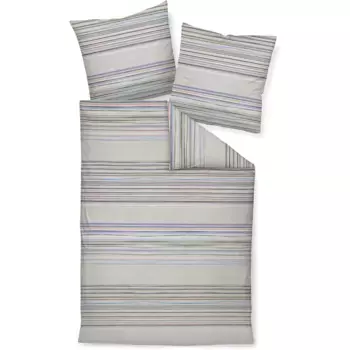 Постельное белье Janine «DAVOS65153 07», на молнии, цвет platin