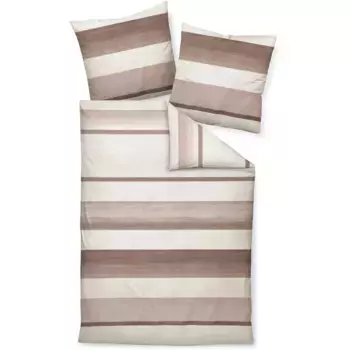 Постельное белье Janine «DAVOS65158 07», на молнии, цвет mauve