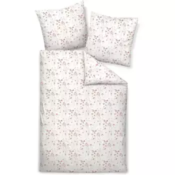 Постельное белье Janine «Интерлок-Джерси55076 01 155х200, 80х80», 1, цвет ibisrose beere naturell