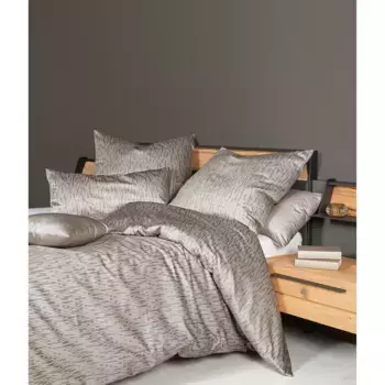 Постельное белье Janine «Интерлок-Джерси55097 07*155Х220.80х80», на молнии, цвет opalgrau