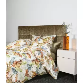 Постельное белье Janine «Mako-Satin42138 09 135X200, 80x80», на молнии, цвет multicolor