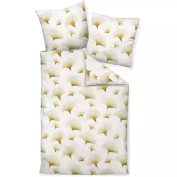 Постельное белье Janine «Mako-Satin98093 03*155X220.80x80», на молнии, цвет bernstein