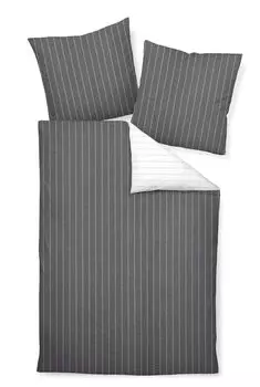 Постельное белье Janine Mako-Soft-Seersucker 240x220+2x80x80 3 шт. TANGO 20020-78-633 титан Original Janine