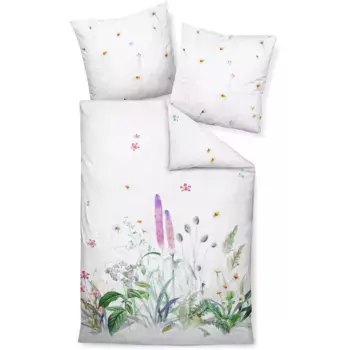 Постельное белье Janine «модерн арт С42127-09 155х200, 80х80», на молнии, цвет multicolor