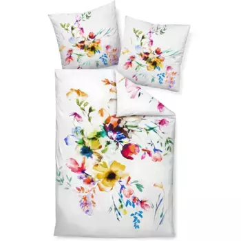 Постельное белье Janine «модерн арт S42129-09 135Х200, 80х80», на молнии, цвет multicolor