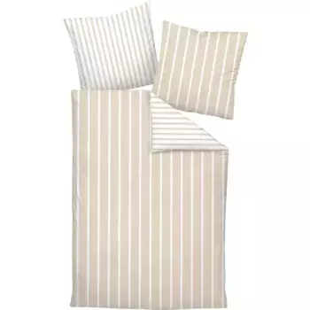 Постельное белье Janine «модернклассик39028-28 200х200+2х80х80», на молнии, цвет naturell