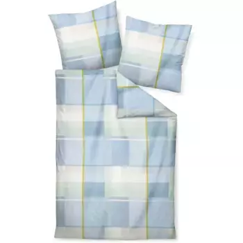 Постельное белье Janine «моменты98106 02*155Х220.80х80», на молнии, цвет walnuss sand