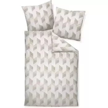 Постельное белье Janine «моменты98111 05», на молнии, цвет naturell