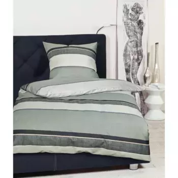 Постельное белье Janine «Моменты 98085», на молнии, цвет caramel/walnuss