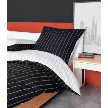 Постельное белье Janine «TANGO20020 16 155x200, 80x80», на молнии, черный