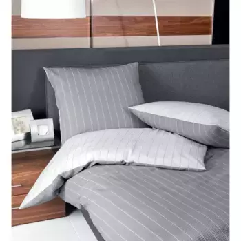 Постельное белье Janine «TANGO20020 16 155x200, 80x80», на молнии, цвет silberfarben