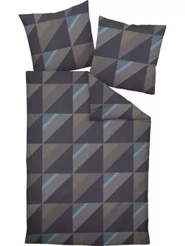 Постельное белье Janine, темно-синий