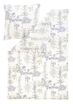 Постельное белье jersey интерлок Estella, светло-синий