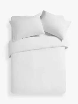 Постельное белье John Lewis Warm & Cosy Brushed Cotton, белый