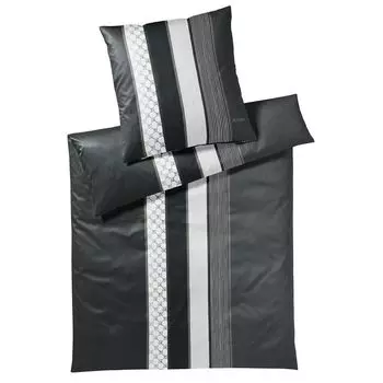 Постельное белье JOOP Cornflower Stripes глубокий камень 140х220 см + 70х90 см