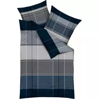 Постельное белье Kaeppel «Архитектор», приятно согревающее, цвет marine
