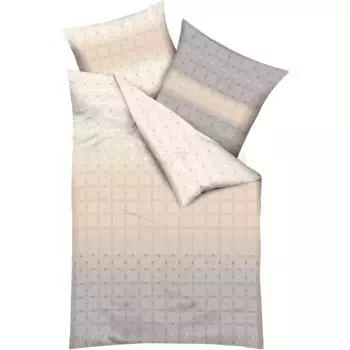 Постельное белье Kaeppel «Кубики» с графическим рисунком, цвет kiesel