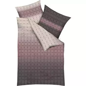 Постельное белье Kaeppel «Кубики» с графическим рисунком, цвет rosenholz