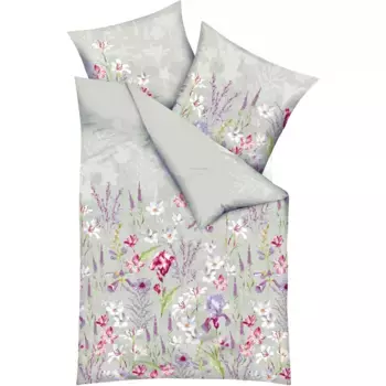 Постельное белье Kaeppel «Лилия» с цветочным узором, цвет khaki