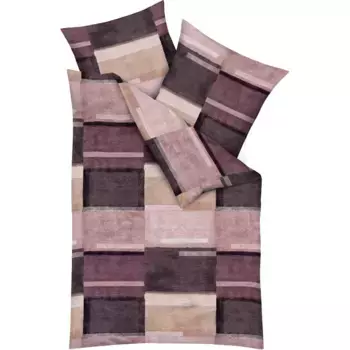 Постельное белье Kaeppel «Статус» с графическим рисунком, фиолетовый