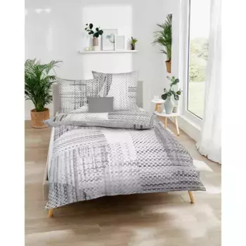 Постельное белье Kaeppel «Supreme» с графическим принтом, цвет silberfarben