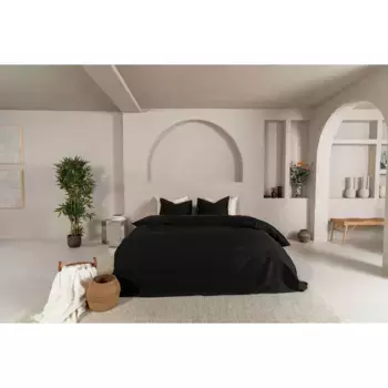 Постельное белье кайори «Кисо», смесь Tencel и хлопка Kayori, черный