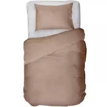 Постельное белье кайори «Ватари», 65% хлопок - 35% лен Kayori, цвет Mocca