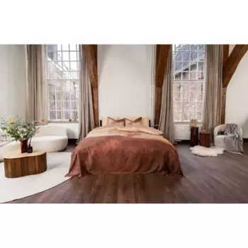 Постельное белье Kayori «Nagai» изготовлено из сертифицированного GOTS органического хлопка, цвет bunt