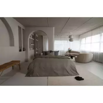 Постельное белье Kayori «Rui», натуральный хлопок, цвет Olivgrun