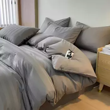 Постельное белье KEAYOO, серый