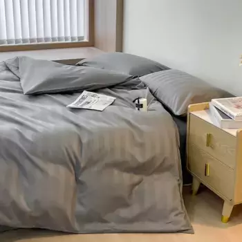 Постельное белье KEAYOO, серый